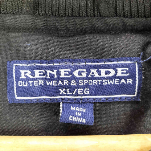 RENEGADE Padded Circle-Shoulder Blouson ダービージャケット メンズ JPN:XL