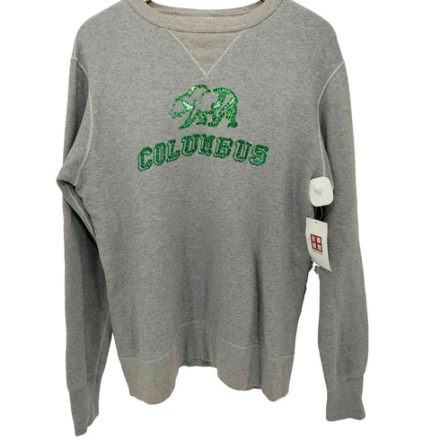 バーンズ Barns COLUMBUS クルーネックスウェット メンズ JPN:M
