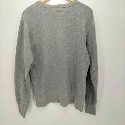 バーンズ Barns COLUMBUS クルーネックスウェット メンズ JPN:M