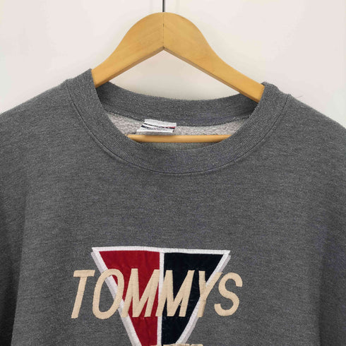トミーヒルフィガー TOMMY HILFIGER フロント刺繍 クルーネックスウェット メンズ