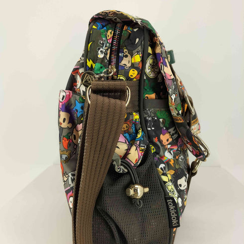 TOKIDOKI キャラクター 総柄 ショルダーバッグ レディース