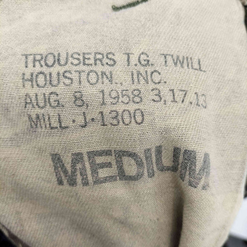 ヒューストン HOUSTON 復刻 タイガーカモ ショーツ メンズ M