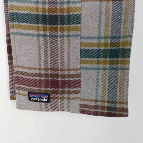 パタゴニア patagonia チェック柄マフラー メンズ ONE SIZE