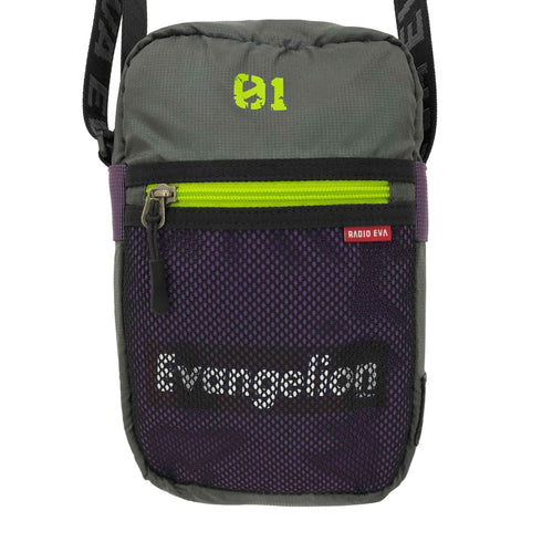 RADIO EVA ミニショルダーバッグ 01 パープル EVFF-102KT PU 初号機 メンズ