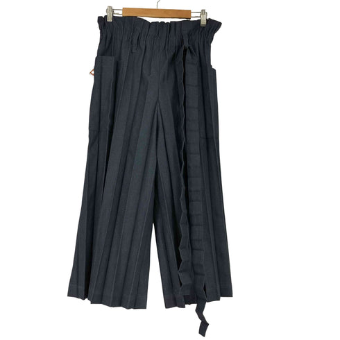 イッセイミヤケミー ISSEY MIYAKE me REmeTEX PLEATS DENIM PT レディース