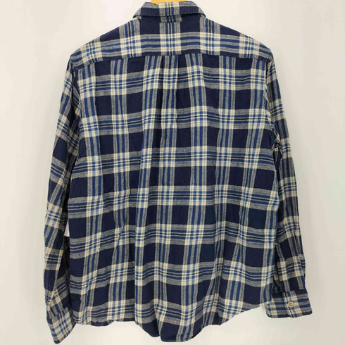 サンリミット Sans limite 17AW ワンレギュラーカラー コットンチェックシャツ メンズ JPN:1