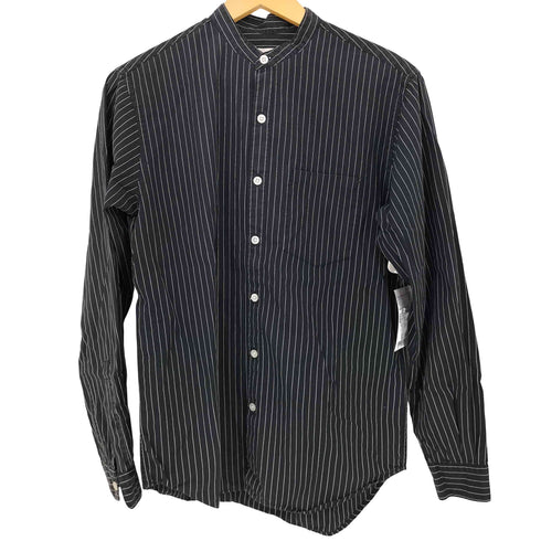 スティーブンアラン Steven Alan バンドカラー ストライプ シャツ メンズ import:M