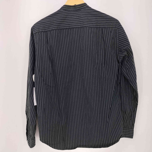 スティーブンアラン Steven Alan バンドカラー ストライプ シャツ メンズ import:M