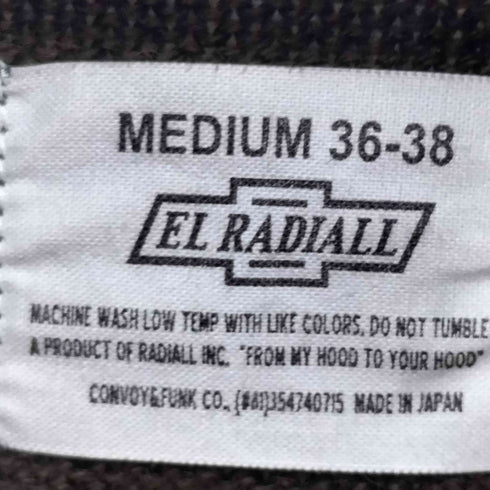 ラディアル RADIALL ショールカラー セーター レディース M