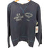 バズリクソンズ BUZZ RICKSONS 前V プリント クルーネックスウェット メンズ M