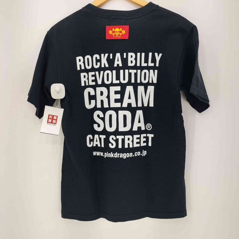 クリームソーダ CREAM SODA 両面ラバープリント クルーネック TEE メンズ JPN:S