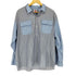 サノバチーズ SON OF THE CHEESE Stripe Cleric Shirt メンズ XL