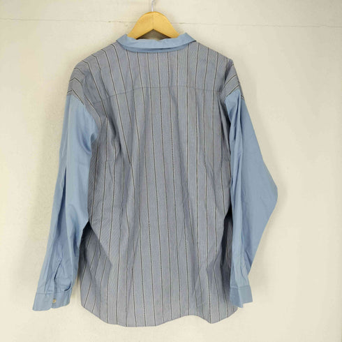 サノバチーズ SON OF THE CHEESE Stripe Cleric Shirt メンズ XL