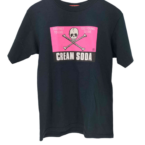 クリームソーダ CREAM SODA 両面ラバープリント クルーネック TEE メンズ JPN:S