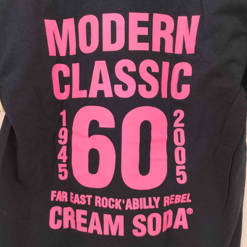 クリームソーダ CREAM SODA 両面ラバープリント クルーネック TEE メンズ JPN:S