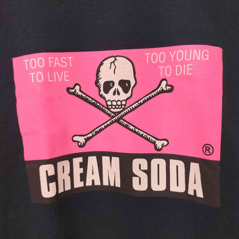 クリームソーダ CREAM SODA 両面ラバープリント クルーネック TEE メンズ JPN:S