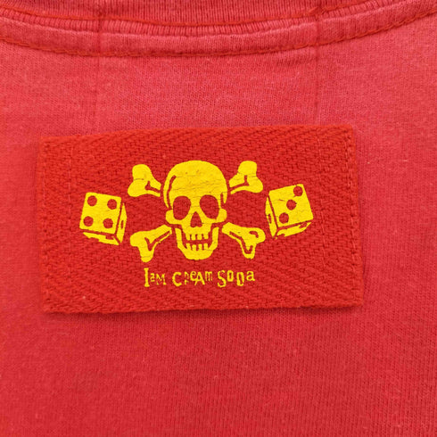 クリームソーダ CREAM SODA 両面ラバープリント クルーネック TEE メンズ JPN:S