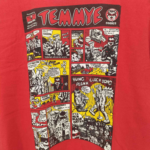 クリームソーダ CREAM SODA 両面ラバープリント クルーネック TEE メンズ JPN:S