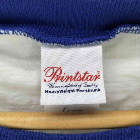 プリントスター printstar ラグランスリーブ プリントリンガーTシャツ メンズ JPN:L
