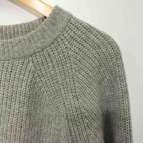 バーンズ Barns SHETLAND WOOL KNIT メンズ L