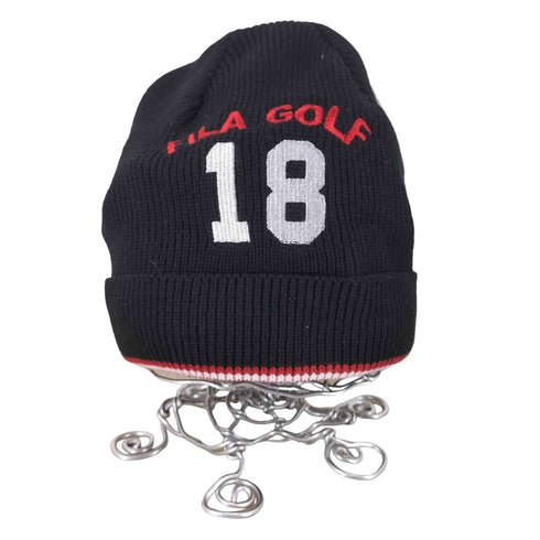 フィラ ゴルフ FILA GOLF ロゴ刺繍アクリルニット帽 レディース ONE SIZE
