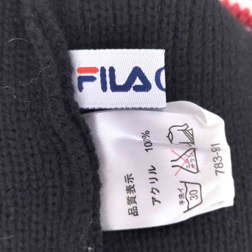 フィラ ゴルフ FILA GOLF ロゴ刺繍アクリルニット帽 レディース ONE SIZE