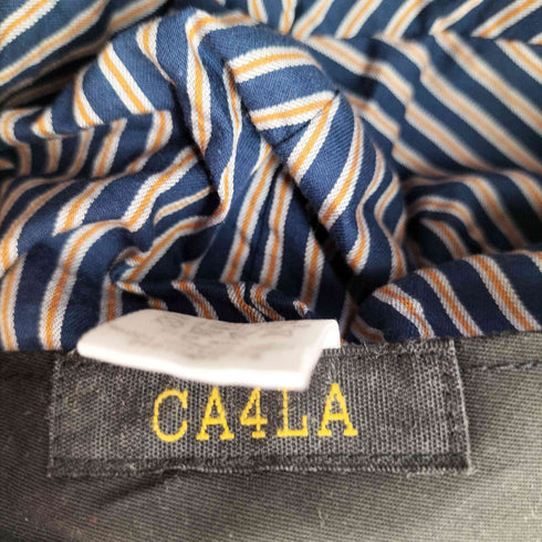 カシラ CA4LA レザー切替 キャスケット レディース