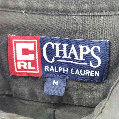 チャップスラルフローレン CHAPS RALPH LAUREN 90s ポケット レギュラーカラーシャツ メンズ import:M