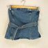 ザラ ZARA デニムベアトップス レディース M