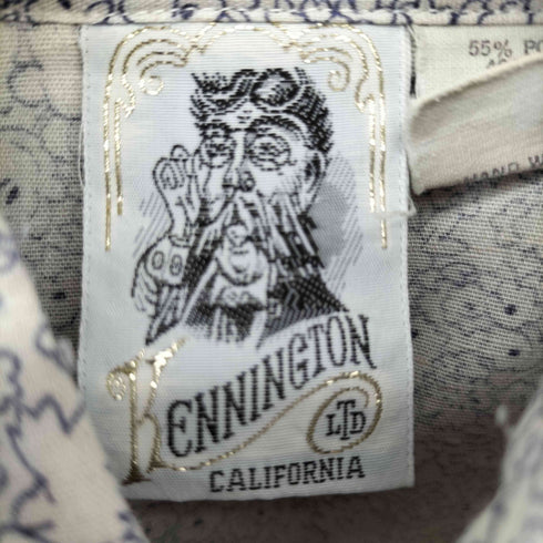 ケニントン kennington 70S メキシコ製 花柄 パッチワーク L/S シャツ メンズ JPN:M