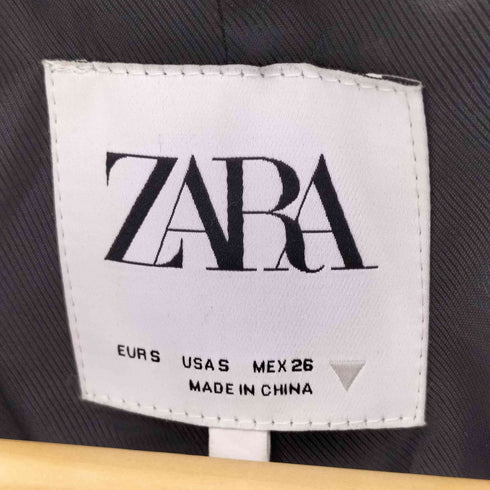 ザラ ZARA ロングオーバーサイズブレザー 2Bテーラードジャケット レディース import:S