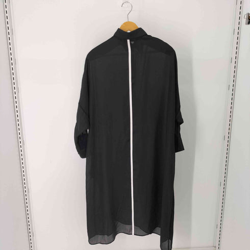 バジュラ bajra フロントデザインシースルーロングシャツ レディース JPN:0