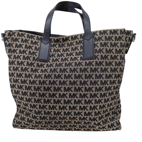 マイケルコース Michael Kors シグネチャーロゴ総柄 トートバッグ レディース