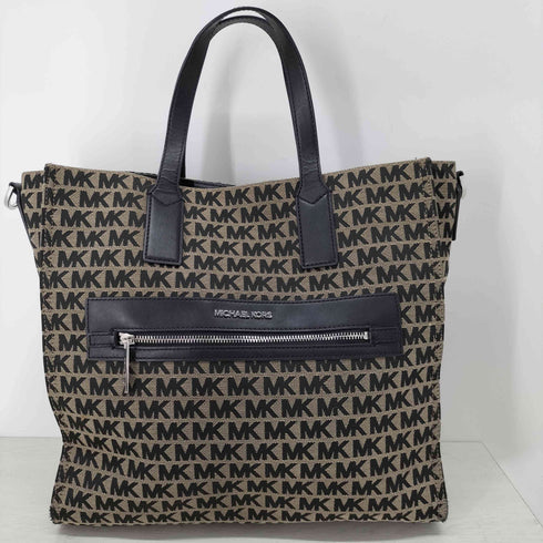 マイケルコース Michael Kors シグネチャーロゴ総柄 トートバッグ レディース