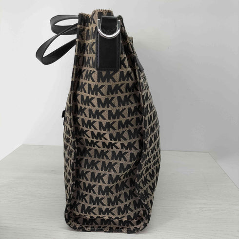 マイケルコース Michael Kors シグネチャーロゴ総柄 トートバッグ レディース
