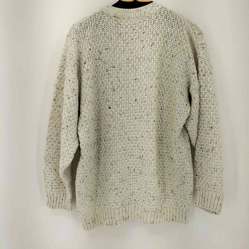 OVERDREAM 90S ゴマ塩 ケーブル編み L/S ニット メンズ JPN:XL