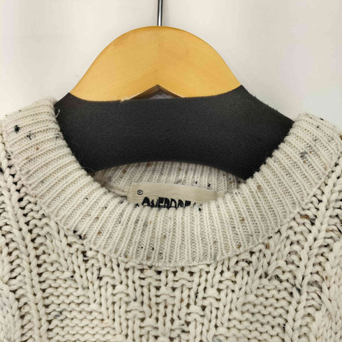 OVERDREAM 90S ゴマ塩 ケーブル編み L/S ニット メンズ JPN:XL