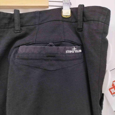 ストーンアイランド STONE ISLAND 14SS TYPE SL ロゴ刻印ボタン スウェット パンツ メンズ W40