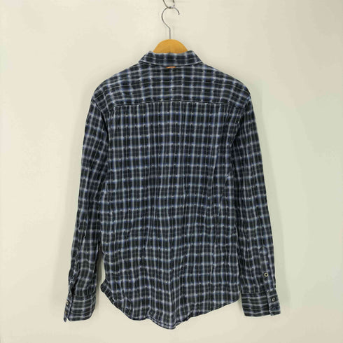 ボスヒューゴボス BOSS HUGO BOSS SLIM FIT チェック柄 コットンシャツ メンズ JPN:XL