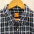 ボスヒューゴボス BOSS HUGO BOSS SLIM FIT チェック柄 コットンシャツ メンズ JPN:XL