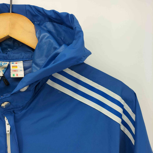 アディダス adidas 70S フランス製 VENTEX ナイロン フーデッド ジャケット メンズ import:M