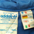 アディダス adidas 70S フランス製 VENTEX ナイロン フーデッド ジャケット メンズ import:M