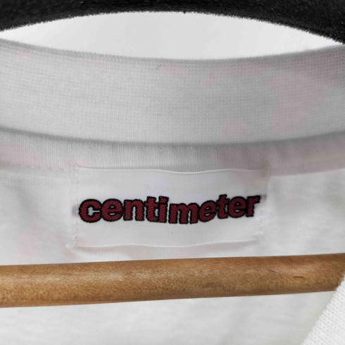 センチメーター centimeter 両面デザイン S/S Tシャツ メンズ JPN:L