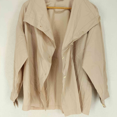 イッセイミヤケ ISSEY MIYAKE 80S 筆タグ コットンデザインシャツ レディース
