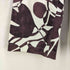 フィーニー PHEENY 22SS DRILL LEAF PRINT HIGH WAIST PANTS (BURGUNDY) レディース JPN:2