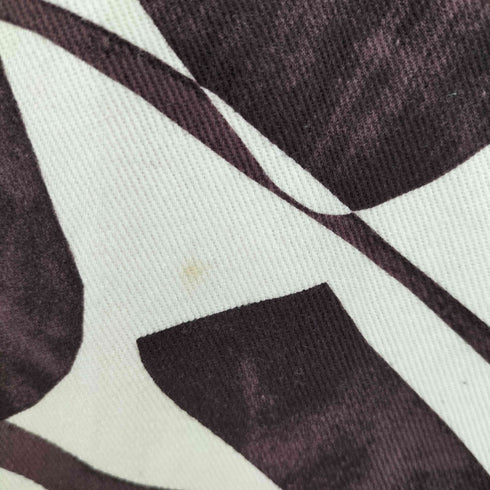 フィーニー PHEENY 22SS DRILL LEAF PRINT HIGH WAIST PANTS (BURGUNDY) レディース JPN:2