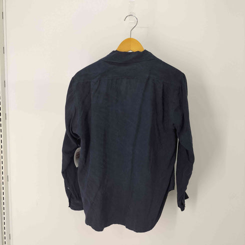 ラルフローレン RALPH LAUREN オープンカラー S/S シルクシャツ メンズ 6