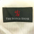 ザスコッチハウス The Scotch House 千鳥格子 ウール混 タックイン スラックスパンツ メンズ 91