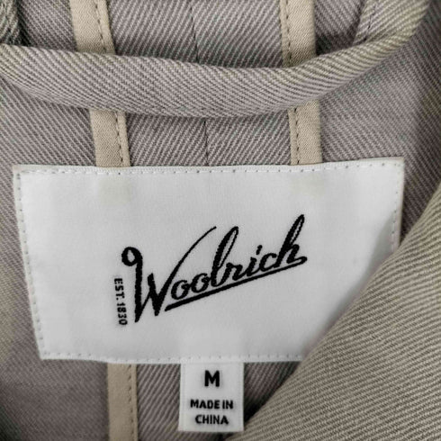 ウールリッチ WOOLRICH WOOL LINEN SAFARI JACKET メンズ import:M