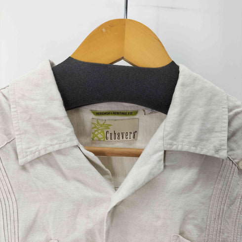 キューバベラ CUBAVERA S/S リネンレーヨン キューバシャツ メンズ import:S